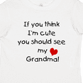 thumbnail image 4 of Inktastic If You Think I'm Cute You Should See My Grandma Boys or Girls Toddler T-Shirt, 4 of 5