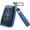 Black-blue, variant on Key Fob Cover Compatible with Volkswagen Atlas Alltrack Jetta Passat Tiguan Keychain Case Holder Protector,White