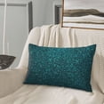 thumbnail image 5 of Xecao Navy blue sparkling for Decorative Throw Pillow Case for Couch,Sofa or Bed Set,Pillow Cover for Sofa Home Decor Ideal Gift(Pillow core not included)-16"x24", 5 of 6