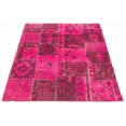 thumbnail image 4 of ECARPETGALLERY Herbal Vintage Dark Pink Rug 5'7" x 7'8", 4 of 9