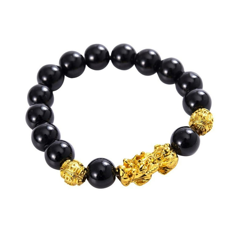 Stone Beads Bangles Bracelet 6 Words Chinese Lucky Enegry Mantra