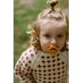 thumbnail image 4 of Chupones BIBS Ivory Dark Oak Tetina Redonda de Látex Hechos en Dinamarca 6 a 18 Meses Pack de 2, 4 of 6