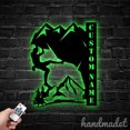 thumbnail image 3 of Handmadetneonsign Rock Climbing Metal Wall Art Light, Climbing Metal Sign Wall Decor, Sport Metal Decor 62640, 3 of 5