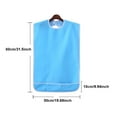 thumbnail image 3 of BE-TOOL PVC Adult Bib Elder Mealtime Eating Bib Dining Apron Eating Accessories Waterproof Washable Pink/Green/Blue, 3 of 8