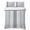 Grey, variant on Twin XL Quilt Set 68''x98'', Grey Striped Lightweight Bedspread Coverlet Set with 2 Pillow Shams, Modern Geometric Abstract Art Contemporary Breathable All Season Quilt Bedding for Dorm/Guest Room