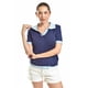 thumbnail image 1 of Blusa acanalada tipo polo Roman Fashion /Juvenil, 7280 (Azul marino) azul marino G, 1 of 5