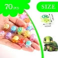 thumbnail image 2 of Luminous Mini Resin Turtles, Resin Animals, Mini Turtles, Marine Craft Decoration, Suitable for Decoration of Gardens, Parties, Miniature Landscapes, 2 of 7