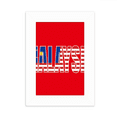 thumbnail image 1 of Malasia bandera del pais nombre Marco de Fotos de escritorio imagen Blanco Pintura arte 5x7 pulgadas, 1 of 4