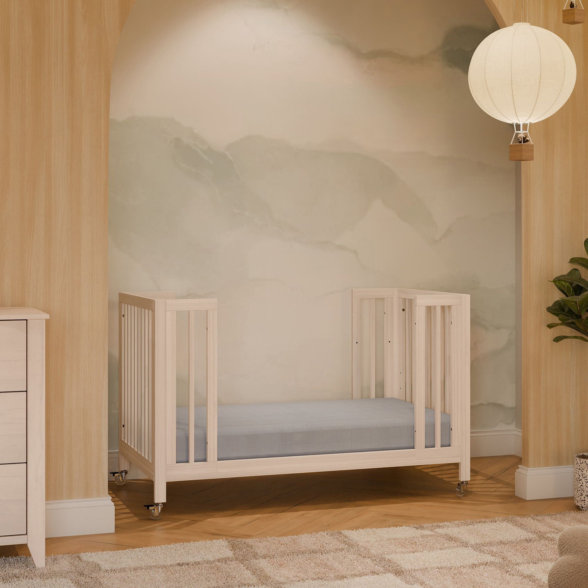 Babyletto Rolli 9-in-1 Convertible All-Stages® Crib with Bassinet & Toddler Bed Conversion Kits
