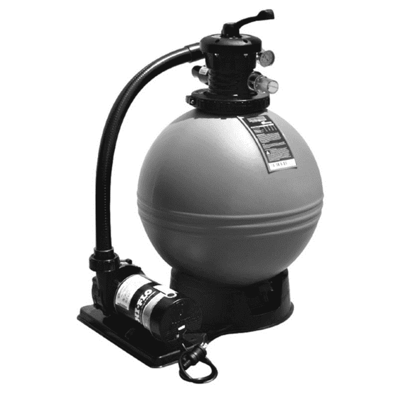 <p>Waterway 520-5200-3S 16" Clearwater Sand Filter w/ 1 HP Hi-Flo Pump & 3' TL Cord</p>