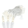 thumbnail image 2 of Novelty Lights Clear 100 Light Incandescent Mini Christmas String Lights, White Wire, 34 Feet, 2 of 6