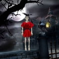 thumbnail image 4 of adviicd Skeleton Party Decoration Scary Gothic Prisoner Decoration Statue Gift Event Atmosphere Scene Decoration Props, 4 of 5