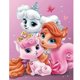 thumbnail image 2 of Cuadros Decorativos Kits de pintura de diamantes DIY 5D de cachorro de princesa Disneyarte de taladro redondo completo (QQ180) Ndcxsfigh Nuevos Originales, 2 of 8