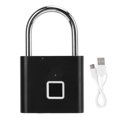 thumbnail image 2 of Candado De Huellas Dactilares, Cerradura Inteligente USB De Aleación De Zinc Para Gabinete Para Patio Para Almacén Cergrey Como se muestra en la descripción, 2 of 8