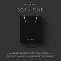 Blackpink - BORN PINK Standard CD Boxset Version B / BLACK, KPOP