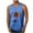 Blue, variant on ZCFZJW Men's Bodybuilding Tank Top Casual Summer Tropical Palm Tree Print Workout Muscle Tank Sleeveless Graphic Gym Tees Shirts Blue XXXXL