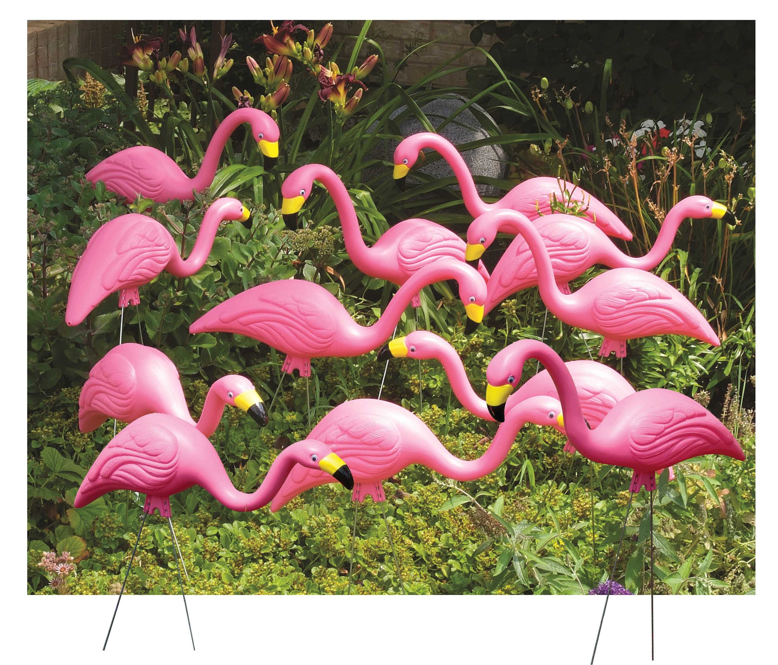  Garage Door Banner 84x192in,Flamingo Pink Flowers