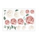 thumbnail image 1 of Injueey Pegatina de pared de flores, calcomanía de peonía de estilo elegante, artesanías de arte para el hogar y la Oficina, póster de PVC, Decoración del hogar Tipo 1 Injueey HA077073-01, 1 of 6