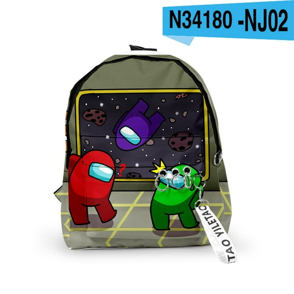 Nouveaux Sacs à Dos Mignons Among Us pour Garçons Imperméables 3D Dessin Animé Among Us Sac à Dos Scolaire Sac à Livres Among Us Imprimé Personnages Sac à Dos Sacs à Bandoulière Campin Meilleurs Cadeaux pour Enfants
