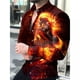 thumbnail image 1 of Camisas sociales de lujo de moda de otoño para hombre, camisas con solapa y botones, blusas casuales con estampado de lunares, suéteres de manga larga para hombre, 1 of 6