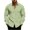 Army Green, variant on TOUMENY Men's Casual Button Down Shirts Long Sleeve Plaid Slim Fit Collared Summer Fall Party Tops Lightweight Trendy Print Shirt Army Green L