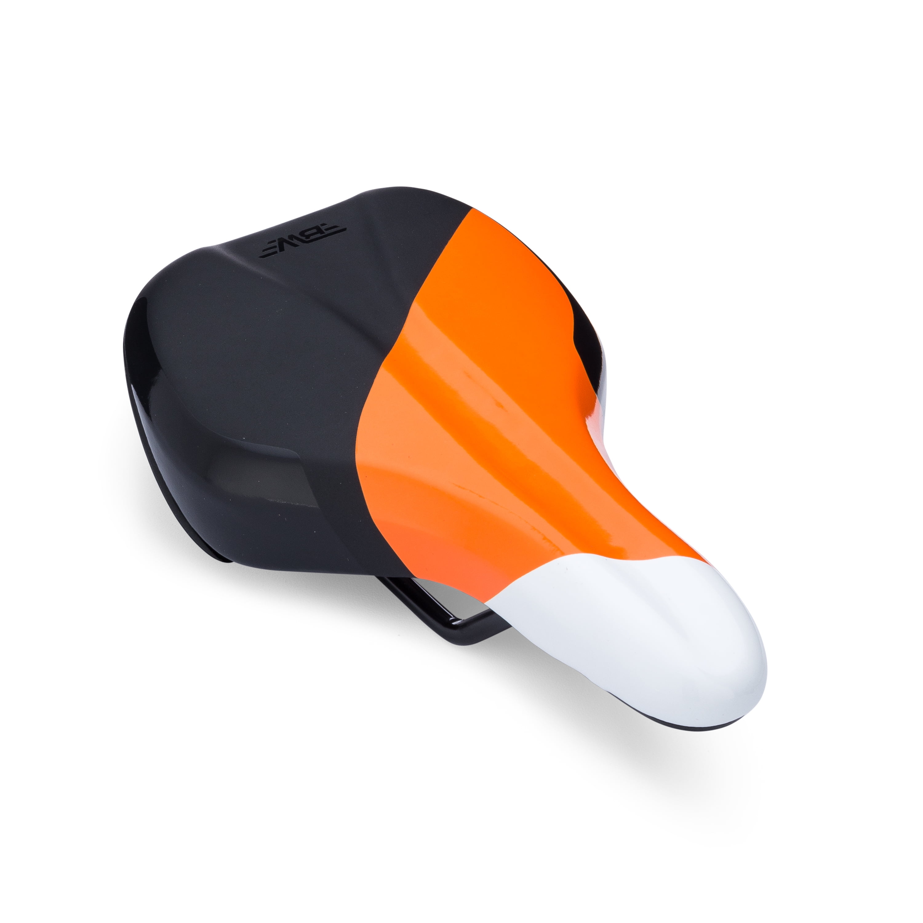 orange bike saddle