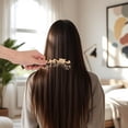 thumbnail image 4 of Unique Bargains 1 Pc Long Handle Hair Comb White Acetate Sheet, 4 of 5