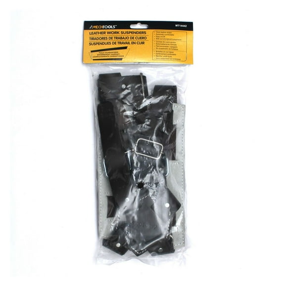 MECHTOOLS LEATHER SUSPENDERS