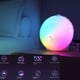thumbnail image 5 of Simulación de luz de despertador colorida Amanecer Atardecer Reloj despertador electrónico LED Luz de ambiente RGB Luz de mesilla de noche Ruido blanco Luz para niños, 5 of 6