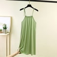 thumbnail image 2 of yillto Women Sleeveless Nightgown Loose Sleepwear Tank Nightshirts Summer Soft Comfy Pajamas Nightdress, 2 of 5