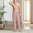 thumbnail image 4 of Salouo Funny Chicken Print Pajama Pants for Men, Lounge Pants Elastic Waistband Casual Men's sleepwear Loungewear Sleep Pajama Pant -X-Large, 4 of 7