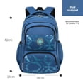thumbnail image 1 of School Backpack Lightweight  Two-Shoulder Student Bag Waterproof Durable Reflective Stripe, 1 of 6