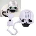 thumbnail image 1 of Skull Landline Corded Telephone, Keys Desk Phone with Quick Disconnection, Dialing, and Redialing Functionality, for Home Office, 1 of 7