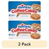 (2 pack) Hostess Coffee Cakes, Cinnamon Streusel Snack Cakes, 11.6 oz Box (8 Count)