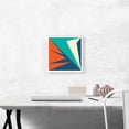 thumbnail image 2 of ARTCANVAS Mid-Century Modern Shattered Glass Canvas Art Print - Size: 12" x 12" (1.50" Deep), 2 of 9