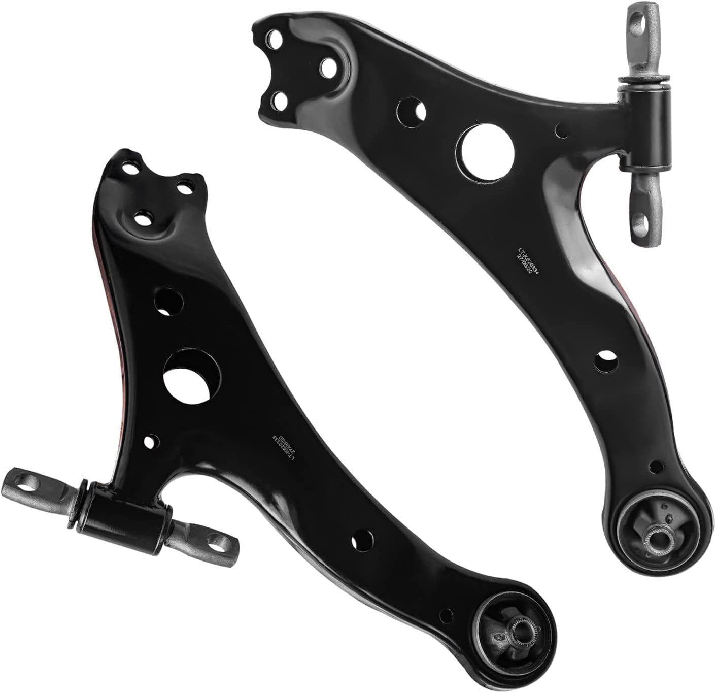 Detroit Axle - Front Struts w/Coil Spring Lower Control Arms Ball Joints Sway Bar Links Tie Rods Replacement for 2001-2003 Toyota Highlander AWD 3.0L