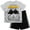 Grey / black, variant on Garfield T-Shirt and Shorts Outfit Set Little Kid to Big Kid