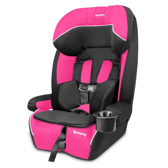 Siège auto combiné 3-en-1 Harmony Defender 360 Max SIP ROSE