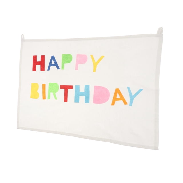 Decoraciones de pancartas de cumpleaños Yotijar tapiz de pared tela 50x65 cm