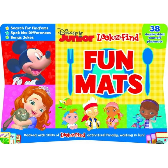 Disney Jr Fun Mat Look and Find
