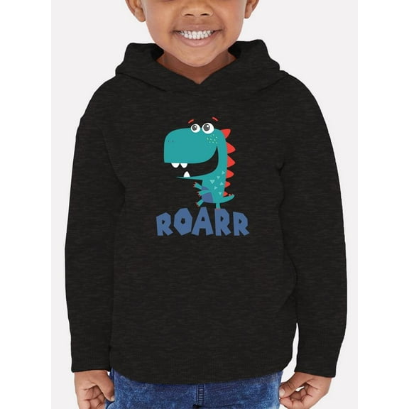 Smiling Baby Dino Roarr Hoodie Toddler -Image by Shutterstock, 5 Toddler
