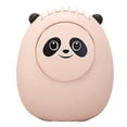 thumbnail image 2 of Pink Portable Neck Fan - Adjustable Lanyard USB Rechargeable Handsfree Mini Fan for Outdoor Use, 2 of 5