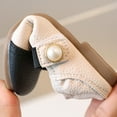 thumbnail image 6 of Otqutp Outdoor Footwear for Baby Kids Girls Shoes Spring/Summer Short Heel Pearl Buckle Colored Casual Shoes Party Birthday Park School, 6 of 7