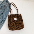 thumbnail image 6 of Women's Tote Bag Fashionable Leopard Print Shoulder Handbag Casual Carryall Spacious for School Work Travel, 6 of 8