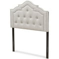 thumbnail image 1 of Baxton Studio Edith Tufted Twin Panel Headboard in Grayish Beige, 1 of 6