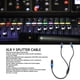 thumbnail image 4 of Cable Divisor XLR, Evita Interferencias Cable De Sonido Balanceado XLR Sonido HiFi De 3 Pines Hembra A Macho Dual 23,6 Pulgadas Para Micrófono Para Amplificador, 4 of 7