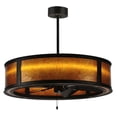 thumbnail image 3 of Meyda Tiffany 114822 Smythe Craftsman 36-1/2" Wide 5 Blade Indoor / Outdoor Led Ceiling, 3 of 5