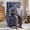 Blue, Medium-Wide, variant on MCombo Dual Motor Power Lift Chair for Elderly, Sleep Lift Recliner, Faux Leather, Black