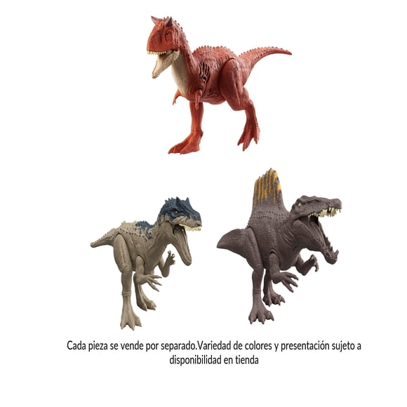 Dinosaurio de Juguete Mattel Jurassic World de 12 Pulgadas Varios Modelos 1 Pieza