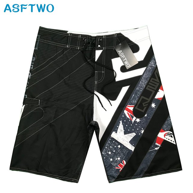 Pantalones cortos de natación de talla grande para hombre, Bermudas para surfear, traje de baño de ajuste seco, bañadores para correr, pantalones de playa Fivean unisex